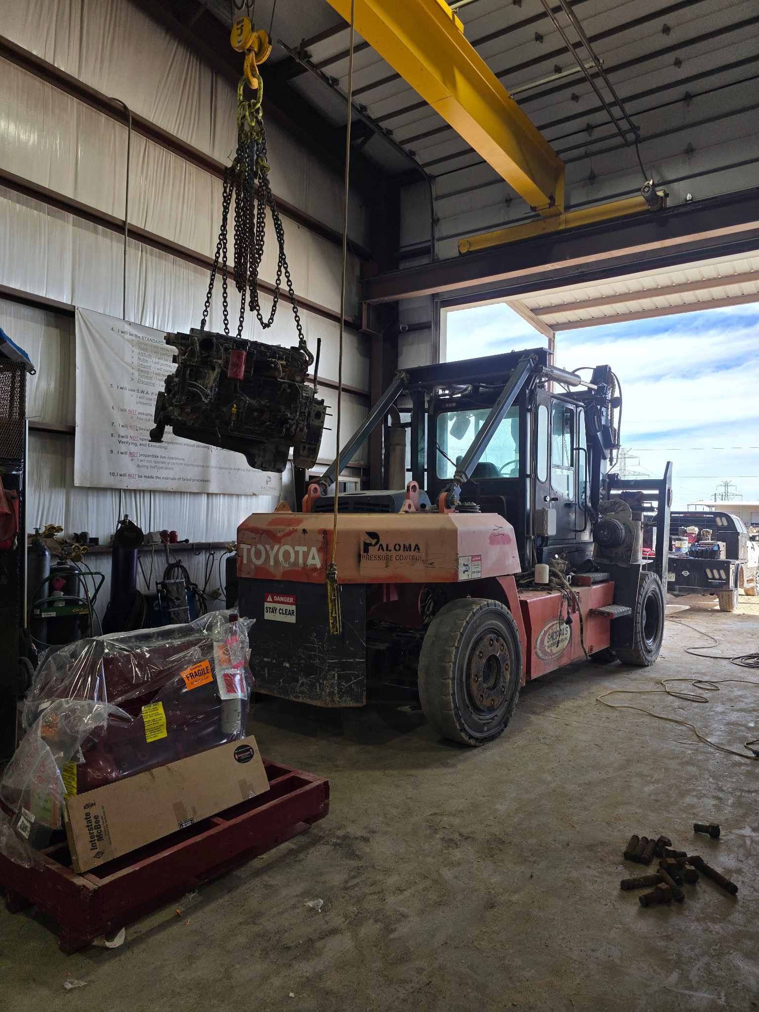 forklift annual inspection